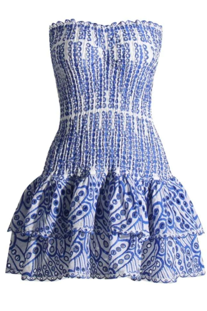 Cerys | Mini šaty s volánky