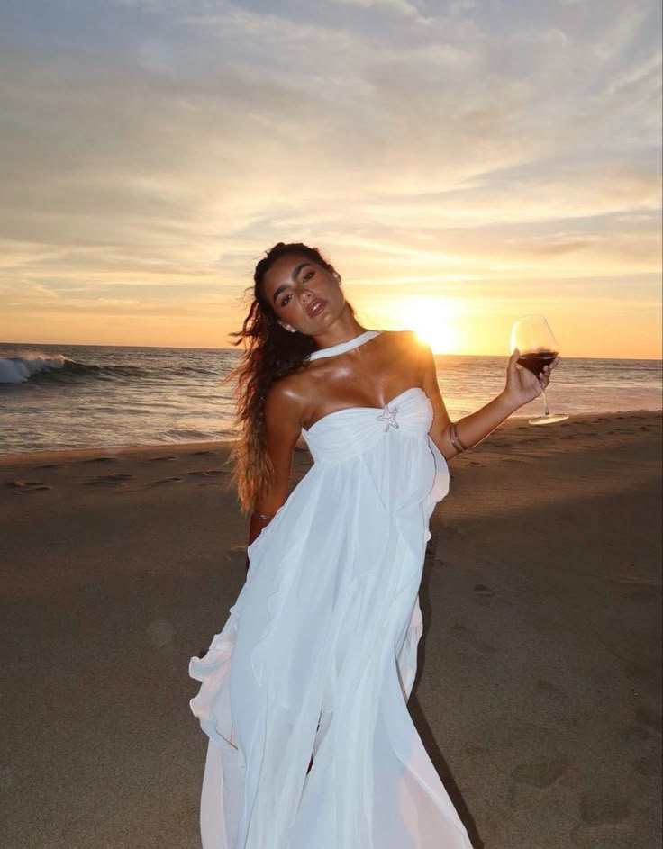 Collins | Růžový bezramenní maxi šaty