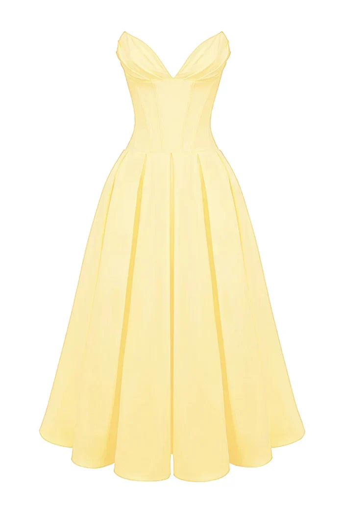 Lorelei | Corset Midi Dress