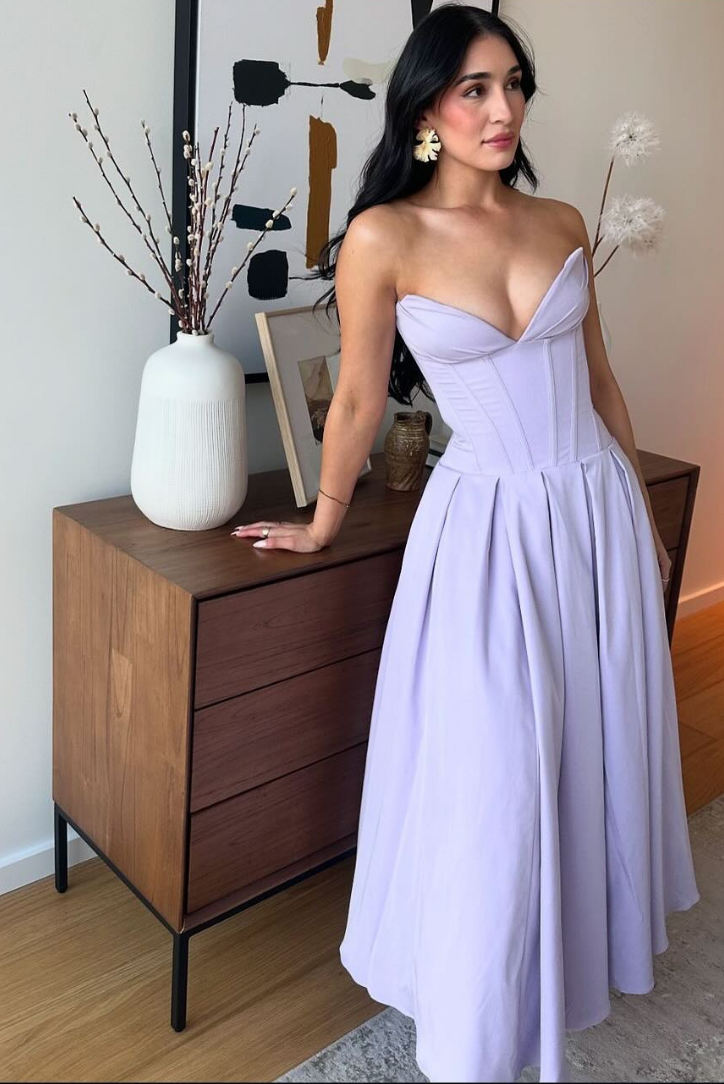 Lorelei | Corset Midi Dress