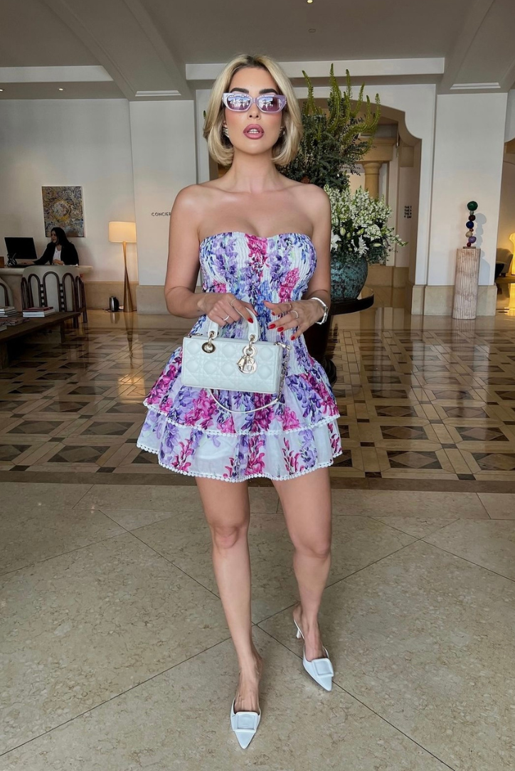 Micah | Mini šaty Bubblegum