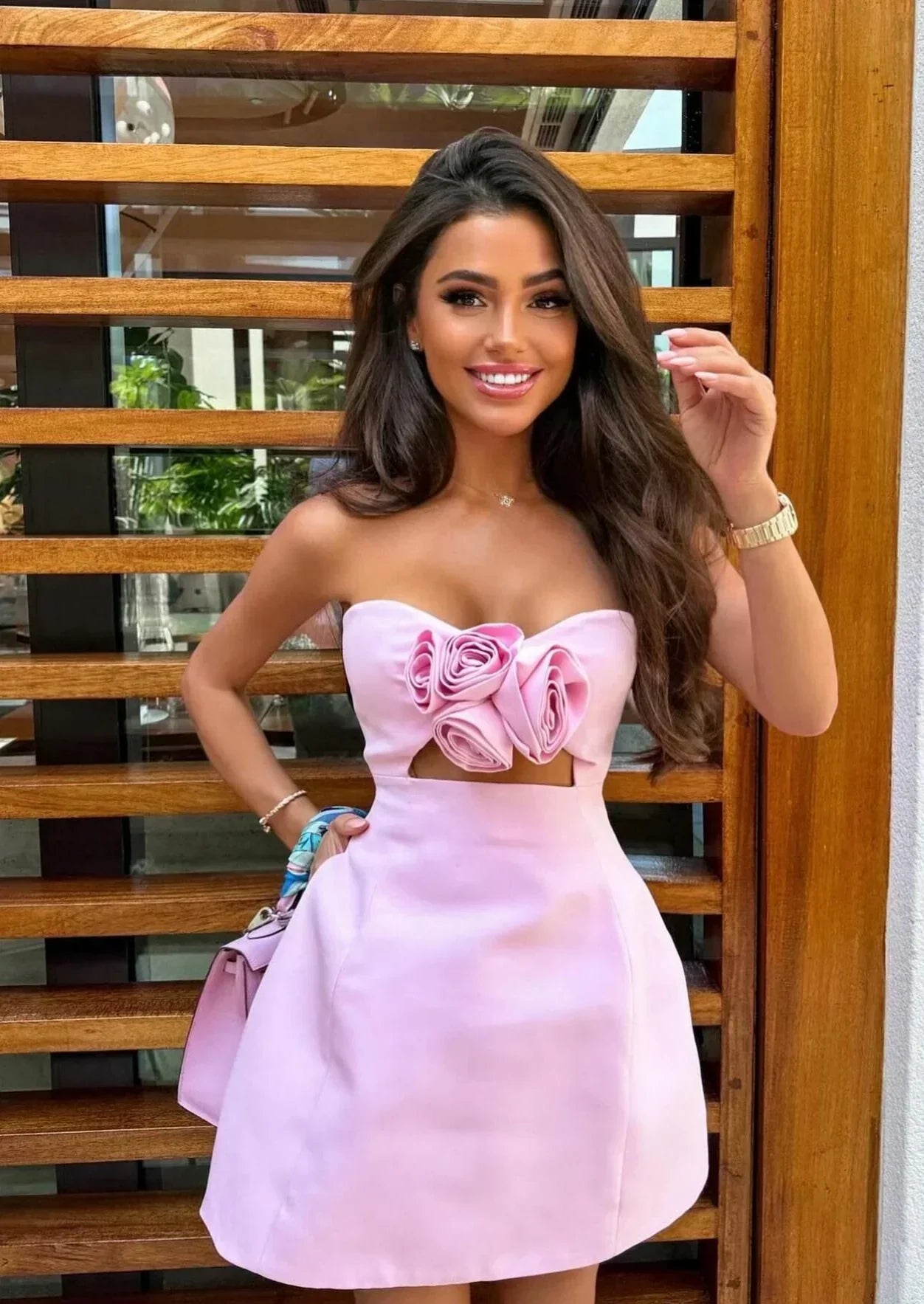 Heidi | Květinové Mini Šaty