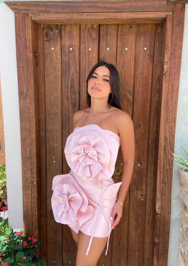 Jaylani | Strapless Mini Dress