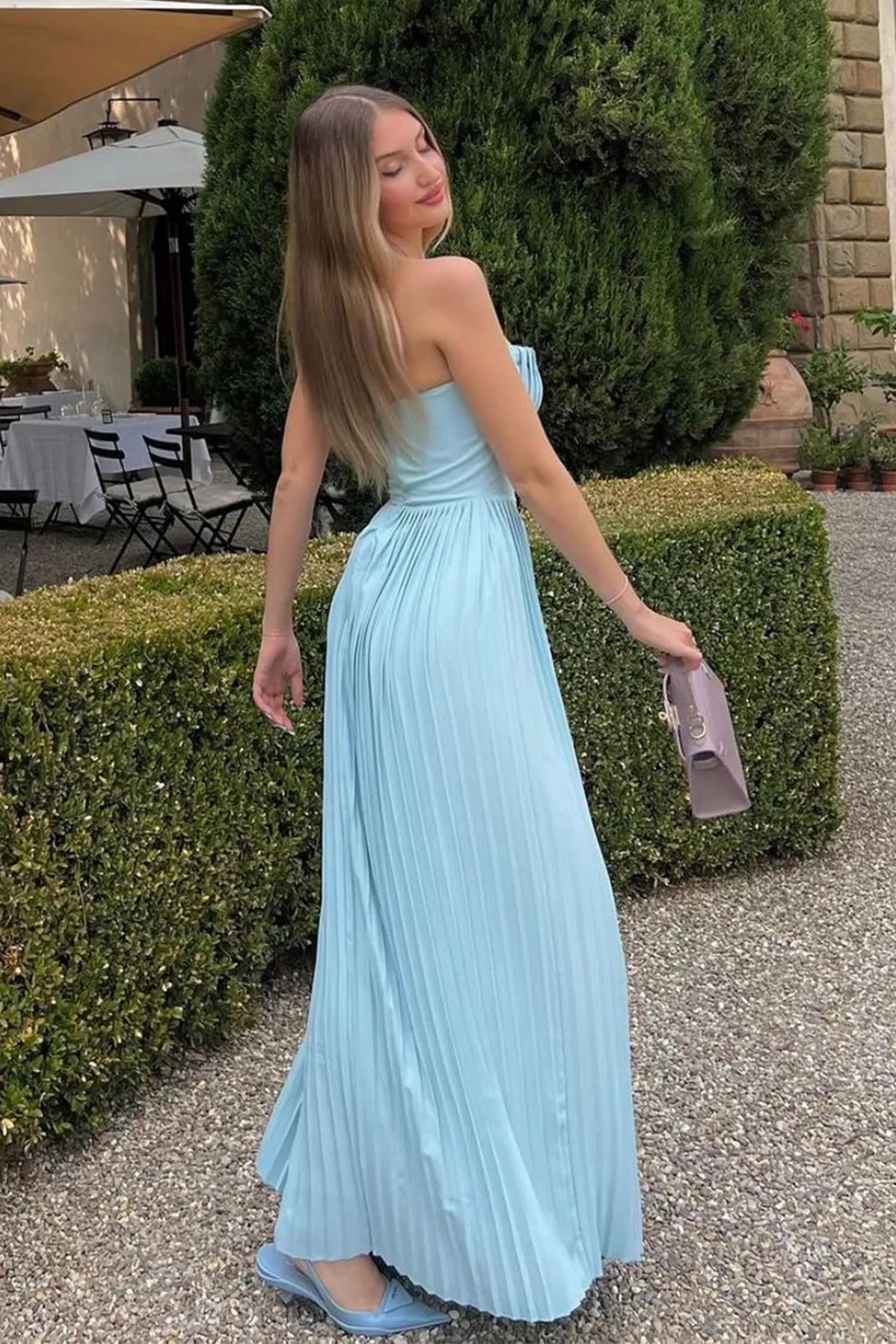 Cora | Maxi šaty bez ramínek