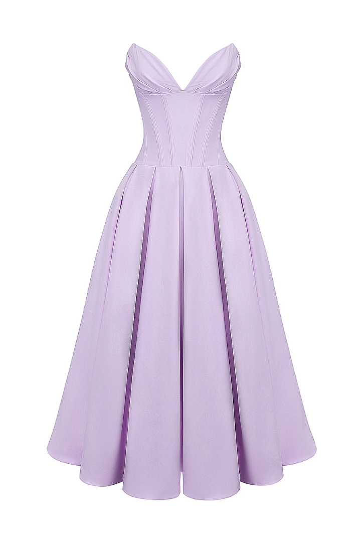 Lorelei | Corset Midi Dress