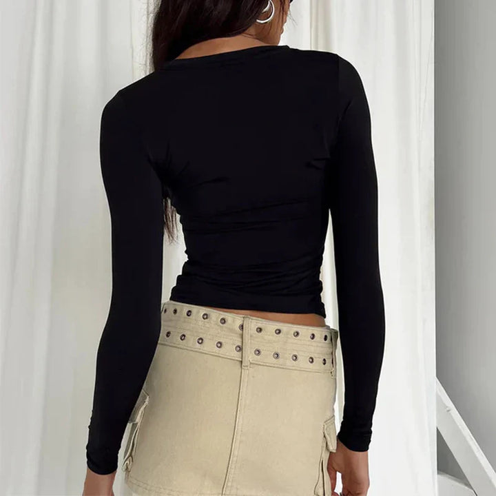 Ležérní košile Slim Fit s dlouhým rukávem