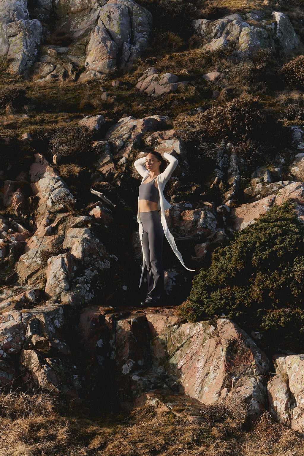 Zavinovací blůza - Bílá