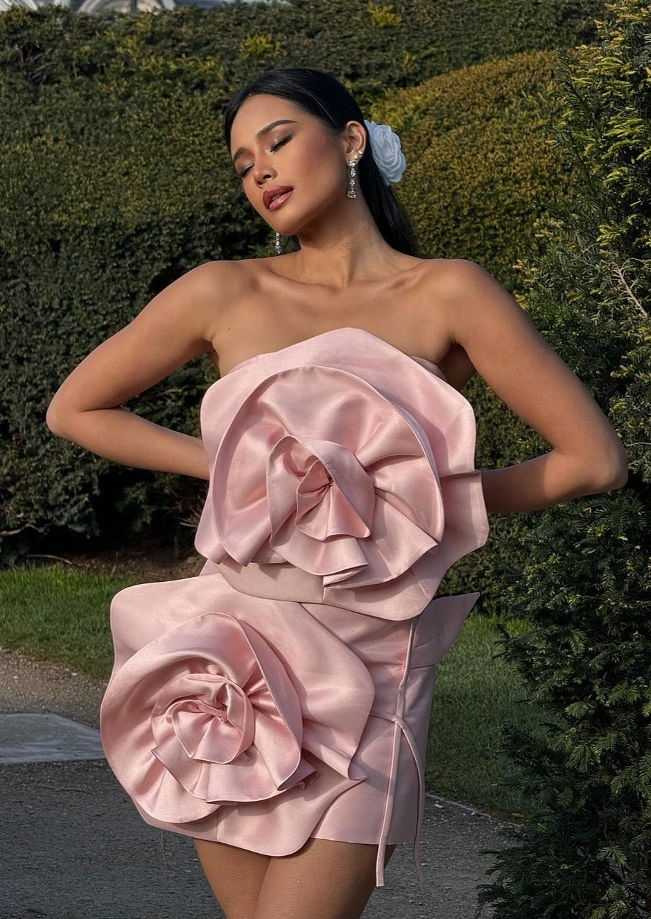 Jaylani | Strapless Mini Dress