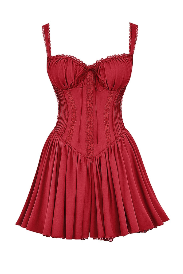 Eve | Bezramenné Mini Šaty