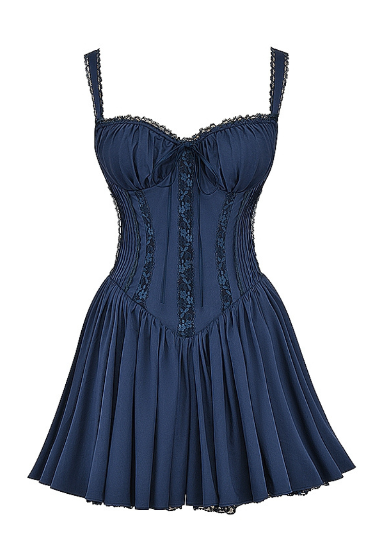 Eve | Bezramenné Mini Šaty