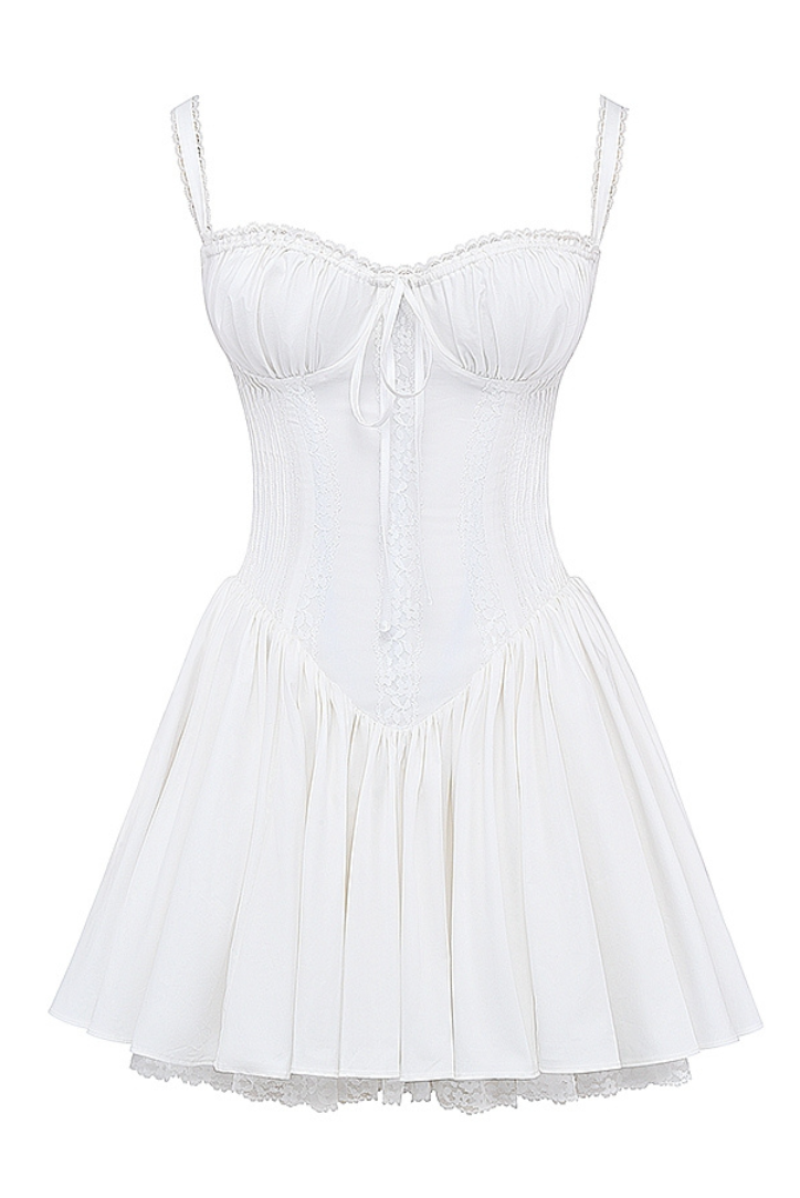 Eve | Bezramenné Mini Šaty