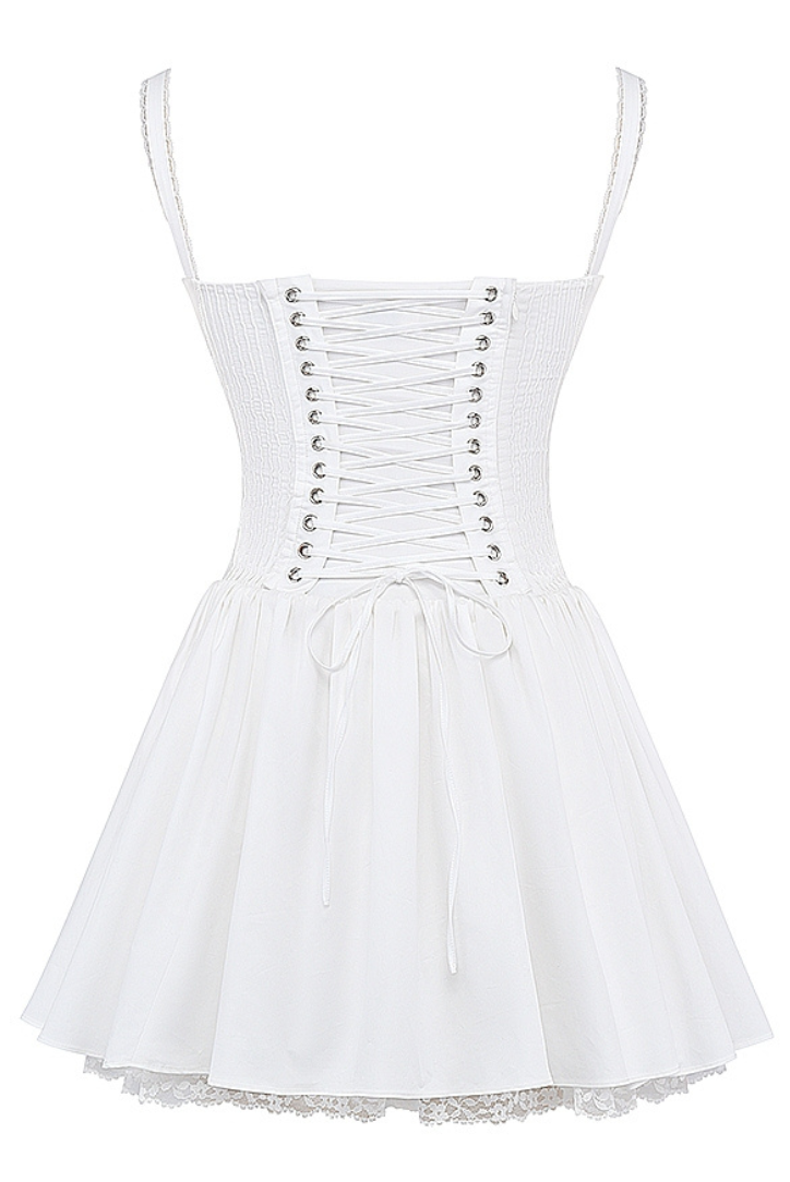 Eve | Bezramenné Mini Šaty