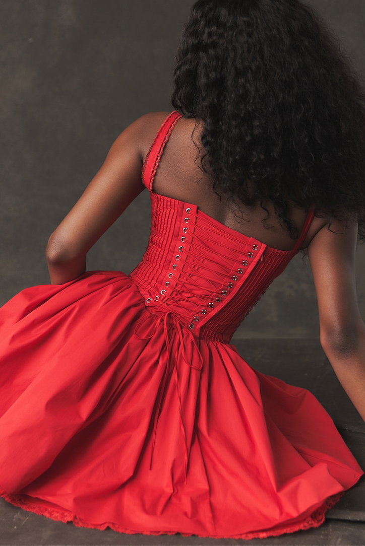 Eve | Bezramenné Mini Šaty