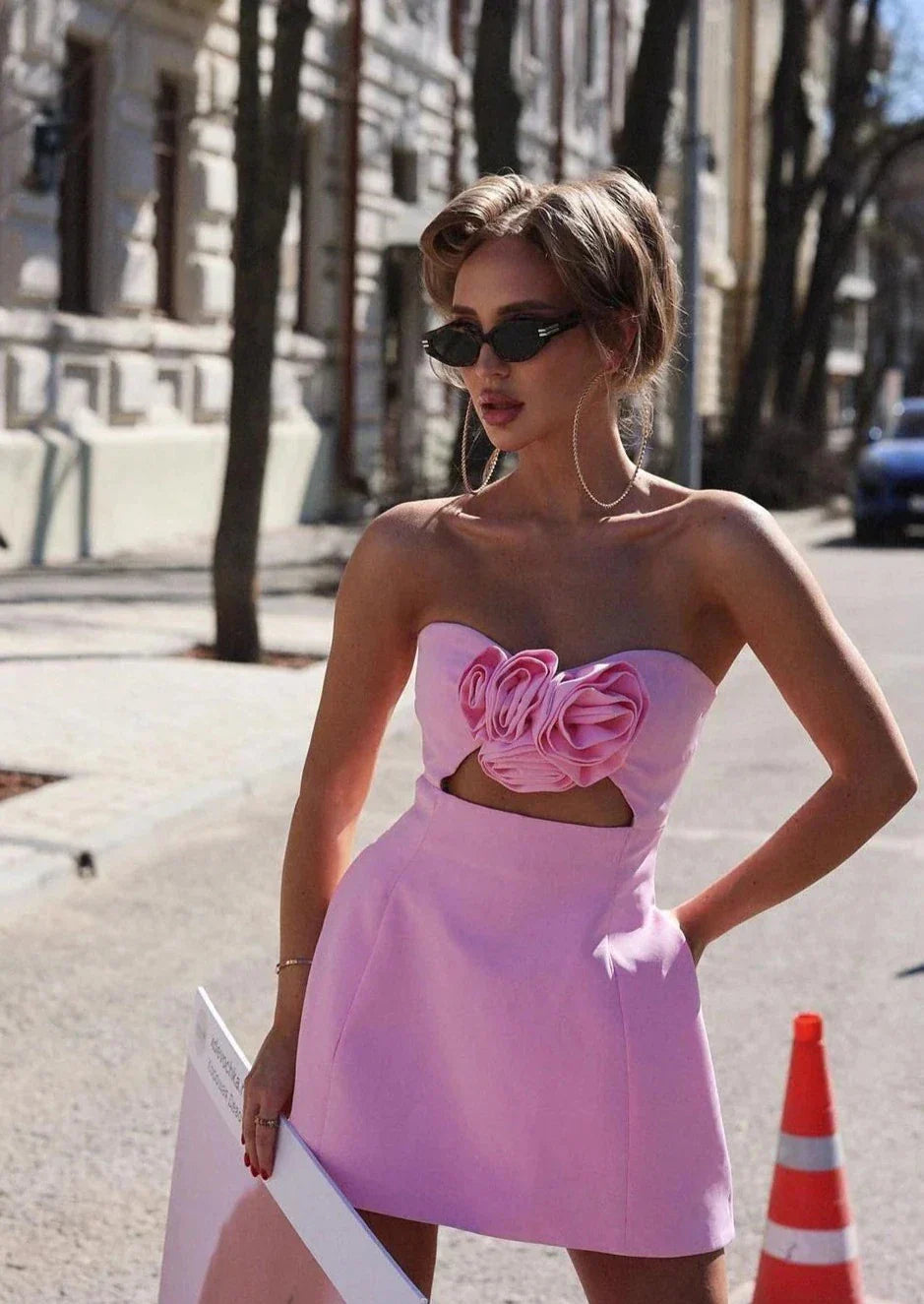 Heidi | Květinové Mini Šaty