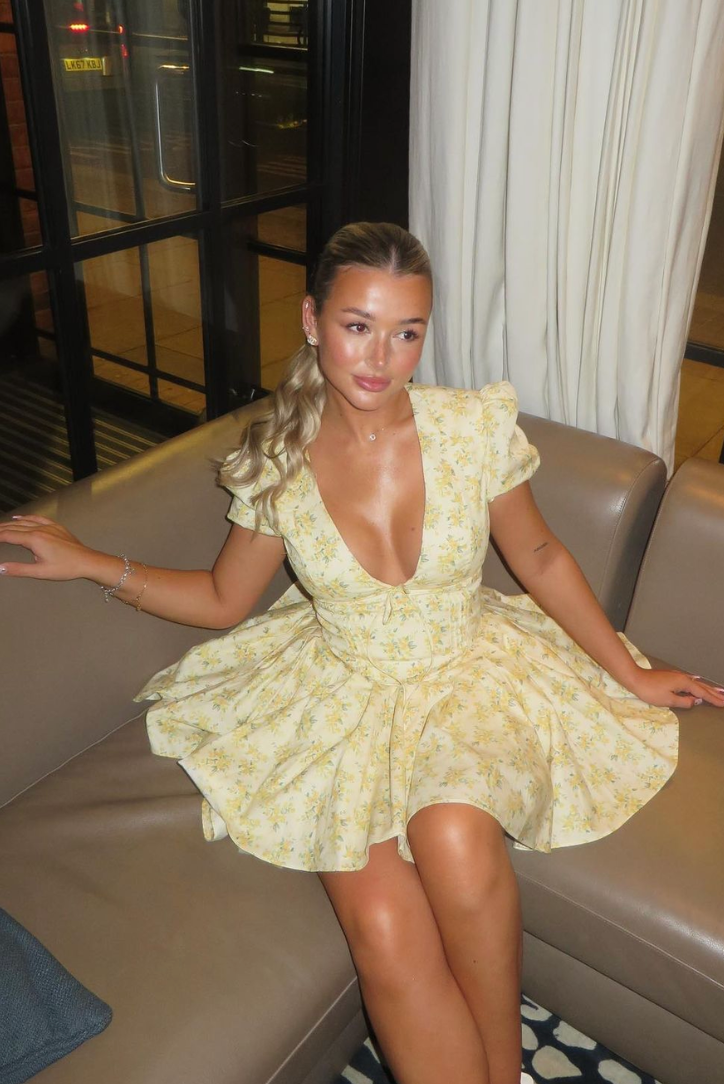 Vivienne | Květinové Mini Šaty