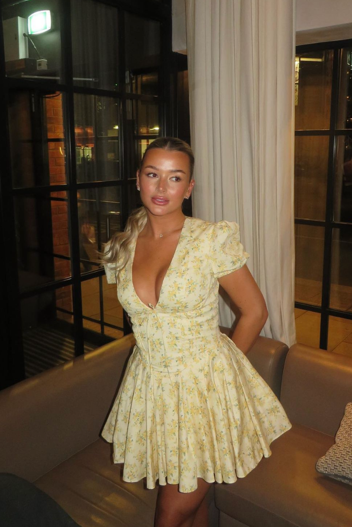 Vivienne | Květinové Mini Šaty