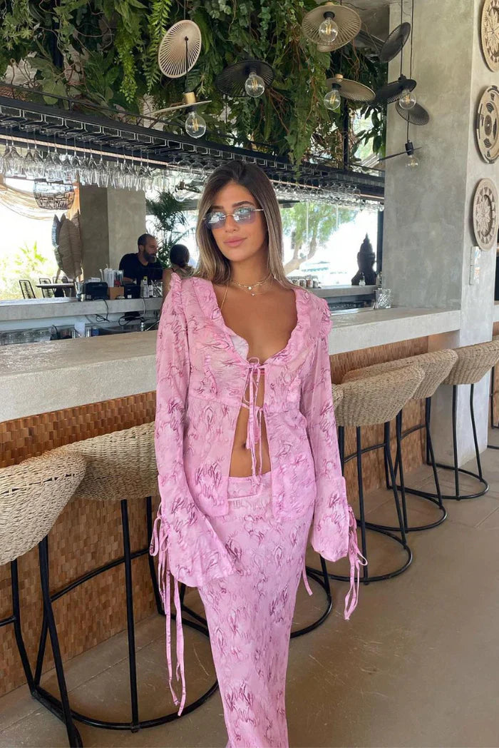 Annabelle | Sada maxi sukně s volným střihem