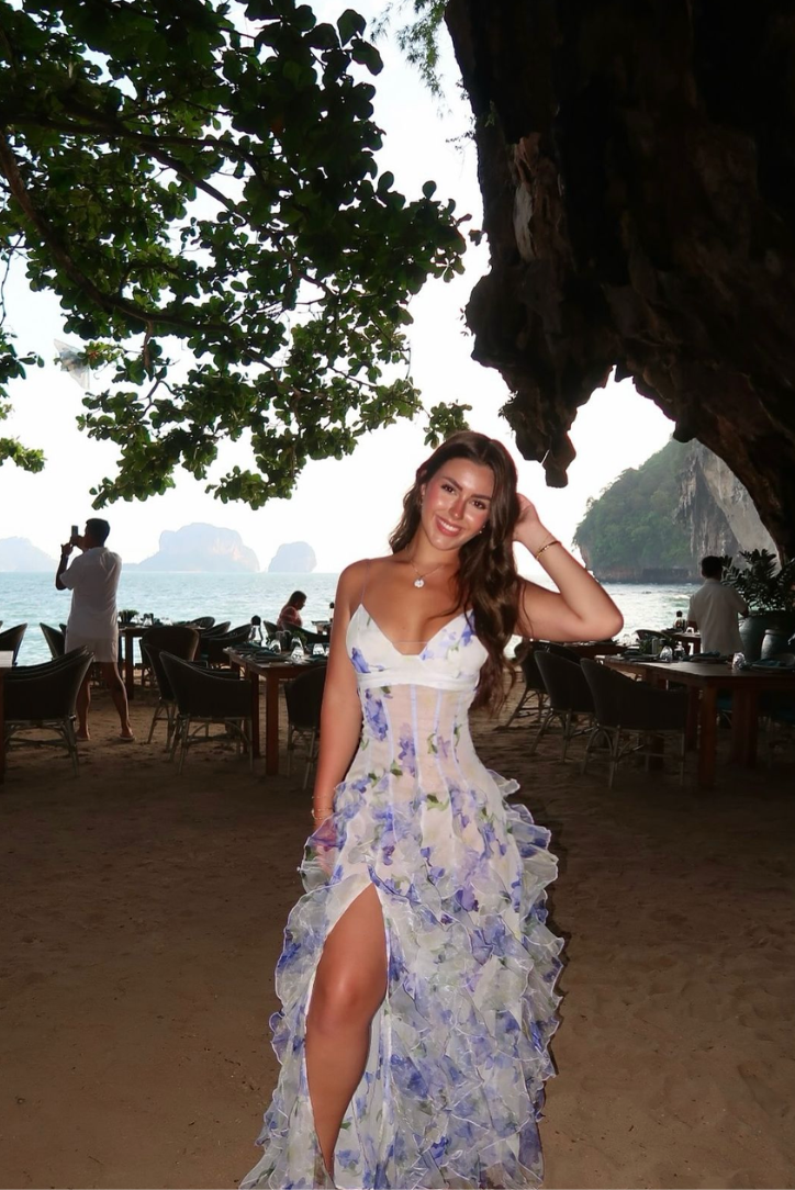 Maisie | Květinové Maxi Šaty