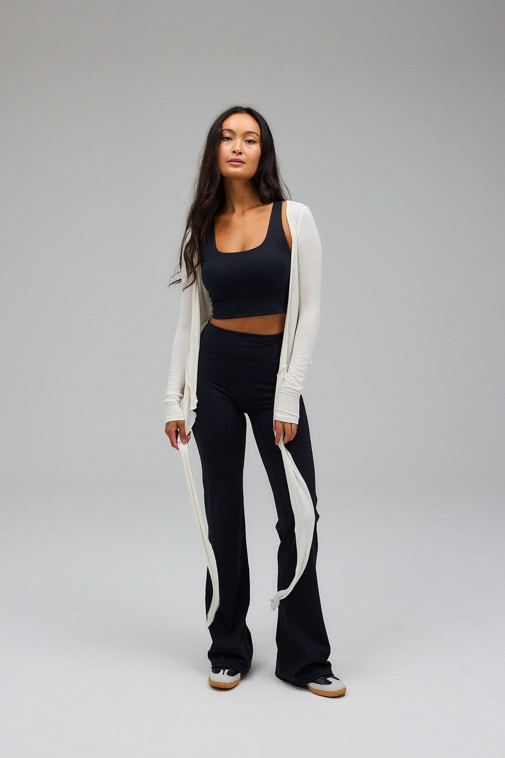 Zavinovací blůza - Bílá