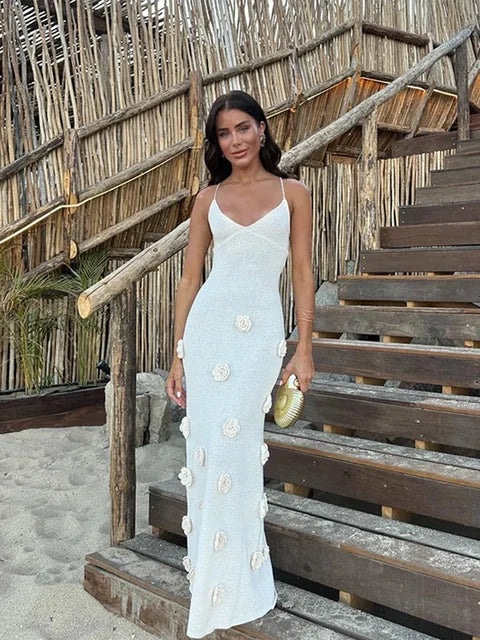 Háčkované šaty Rose