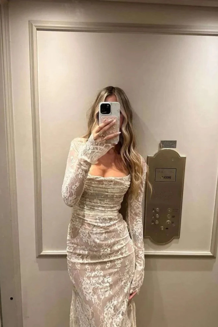 Alice | Krajková Maxi Šaty