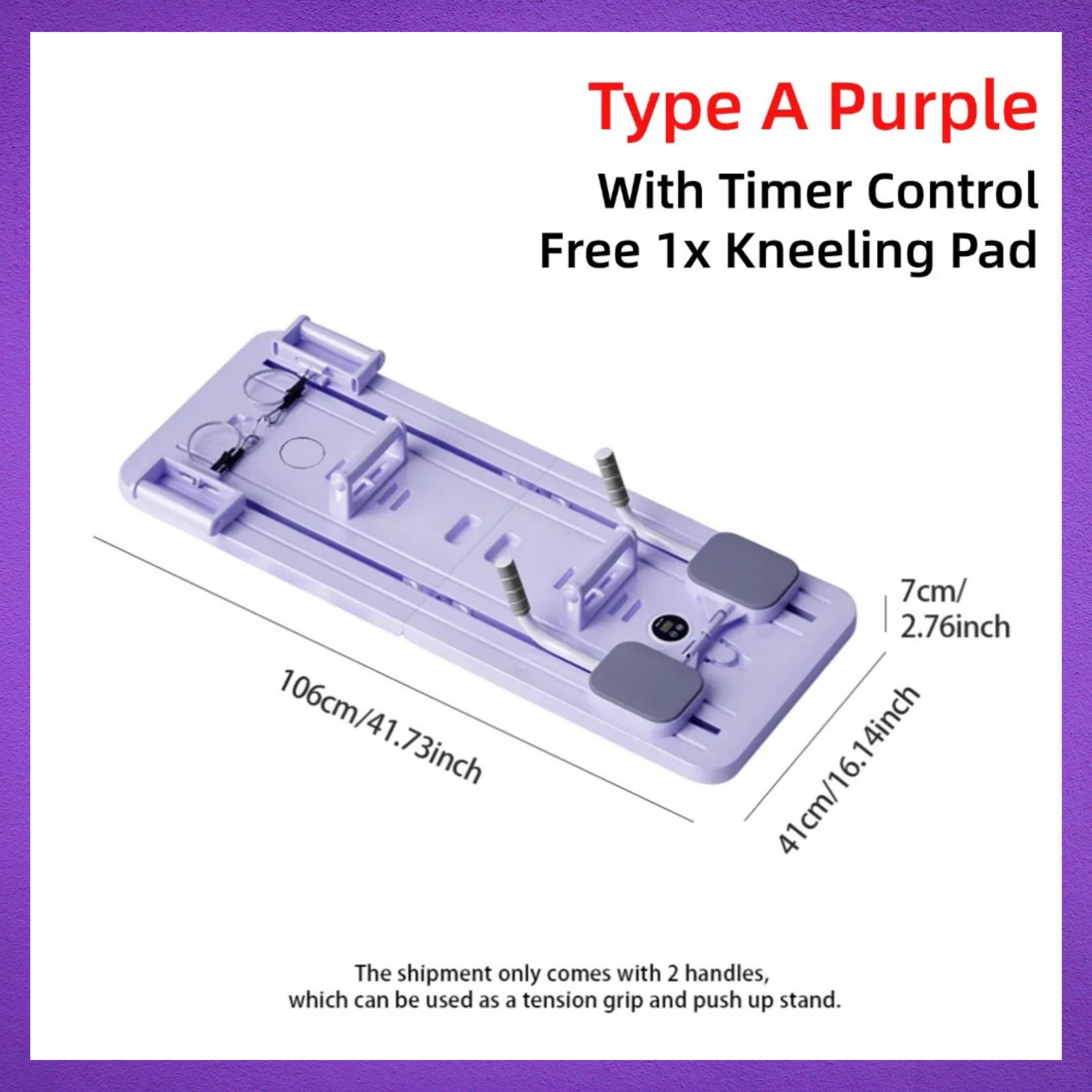Fitnessboard Automatické Odrazové Ruce a Nohy Toner Multifunkční Pilates Reformer Sada