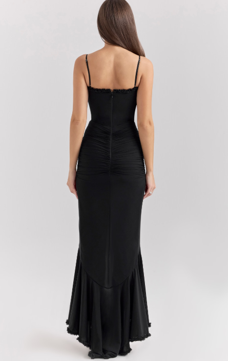 Šaty Janime s volánky vpředu