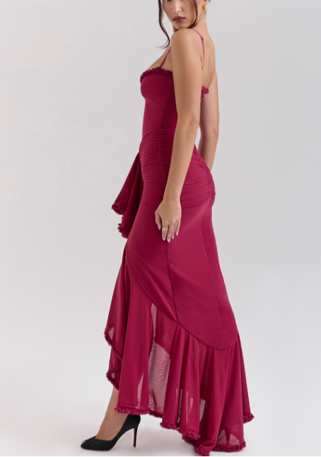 Šaty Janime s volánky vpředu