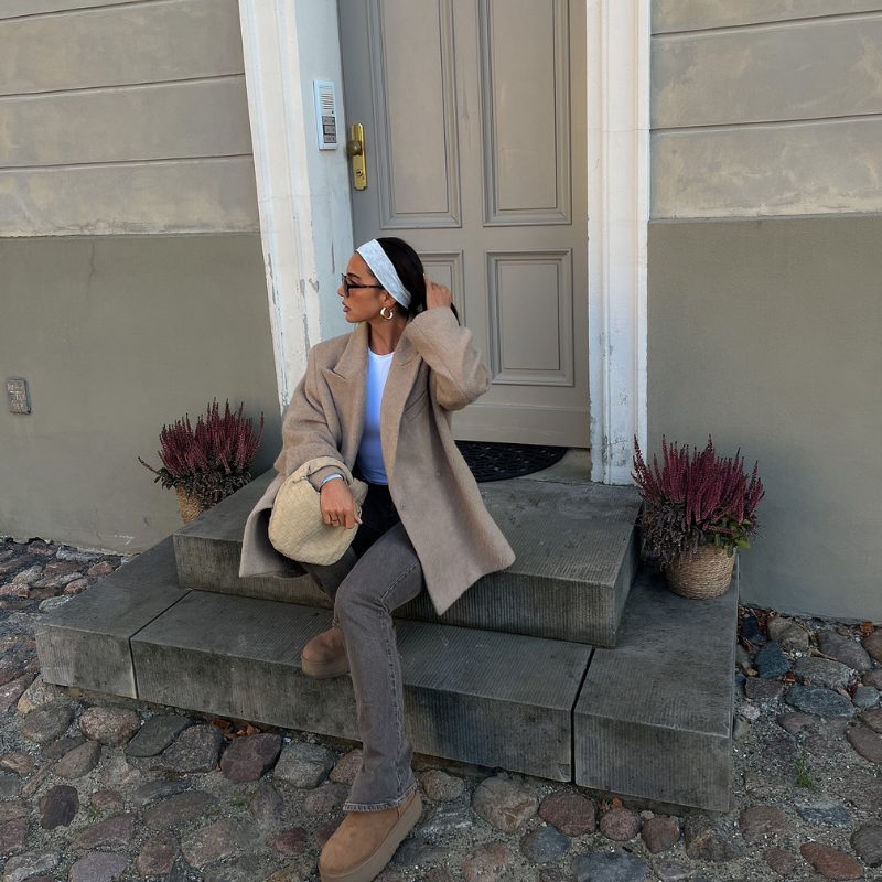 Tkaná taška mini semiš