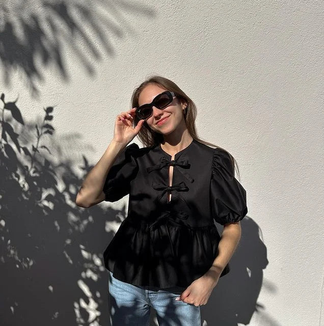 Topy s mašlí VIRAL