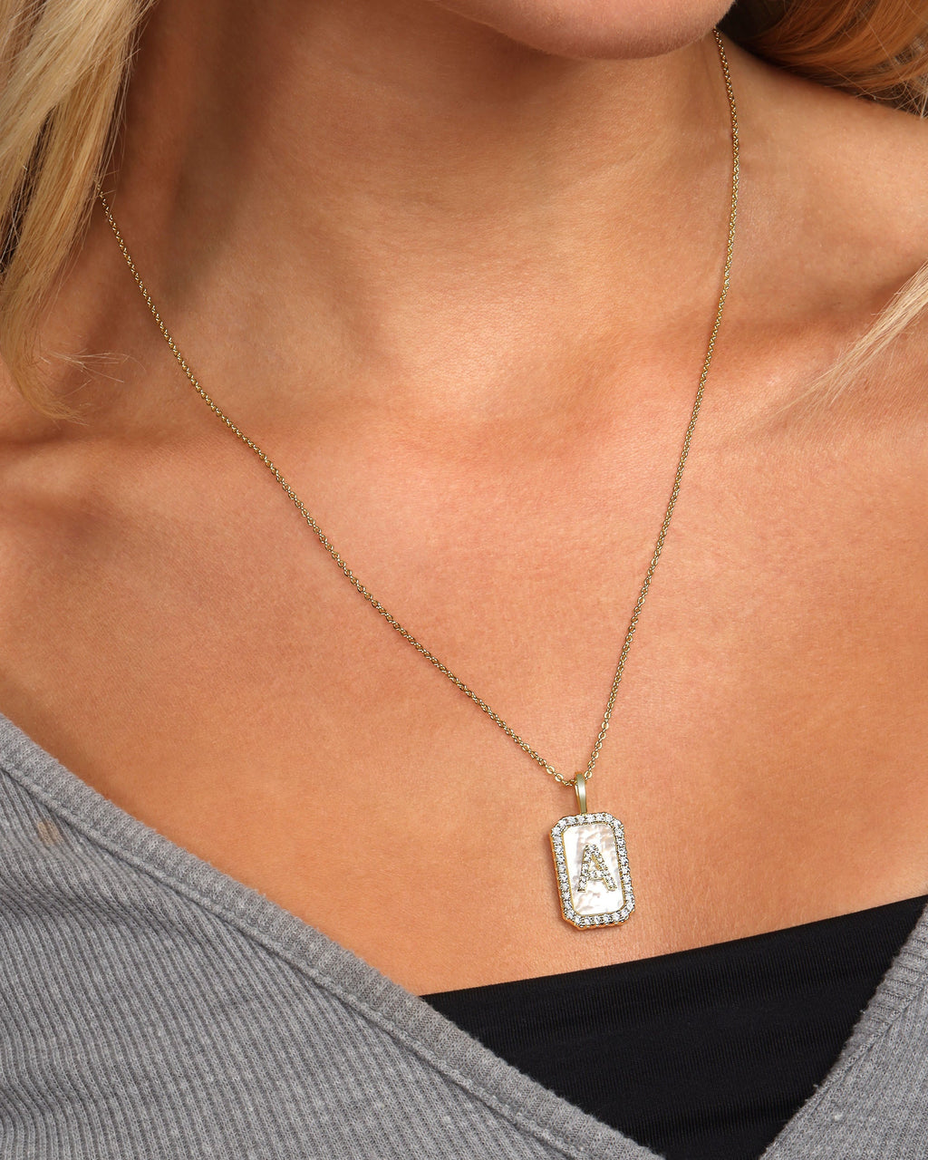 Love Letters Double Sided Necklace