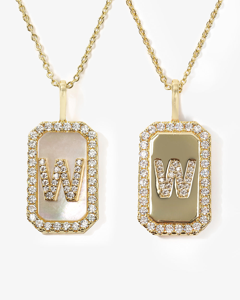 Love Letters Double Sided Necklace