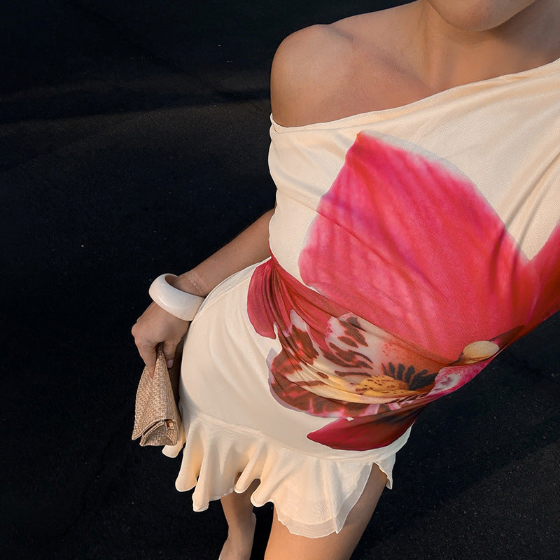 Maren | Mini šaty s květinovým potiskem