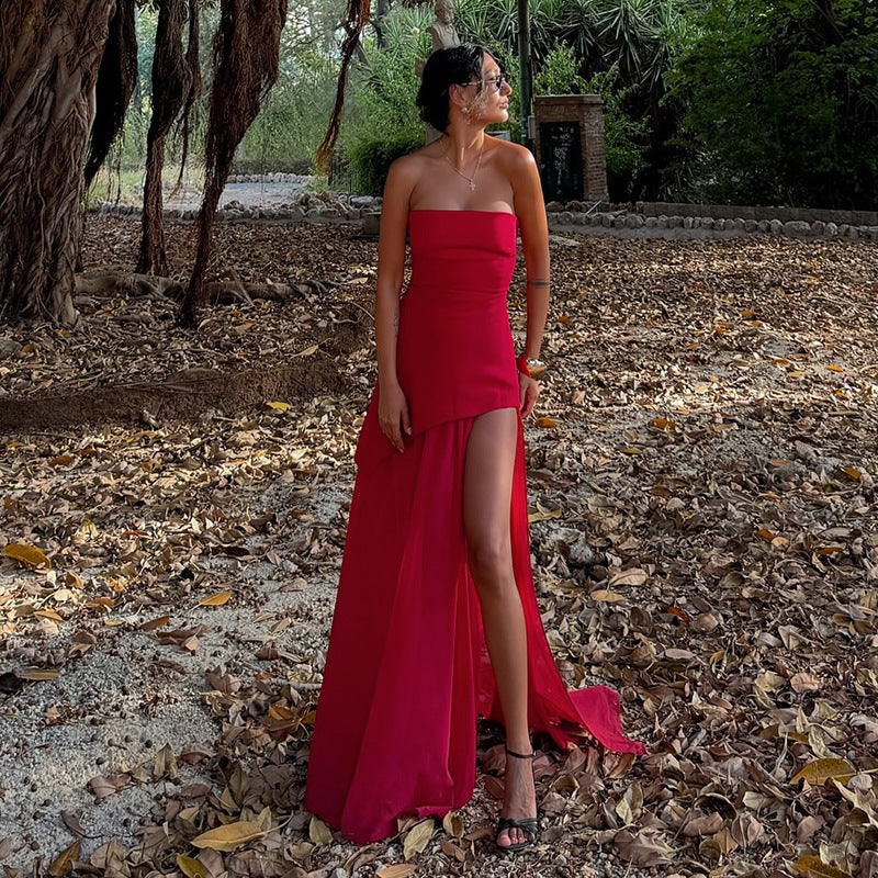 Valerie | Asymmetrical Maxi Dress