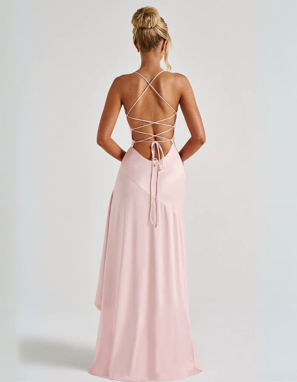 Rosavelle | Nařasený volán Detailní šaty