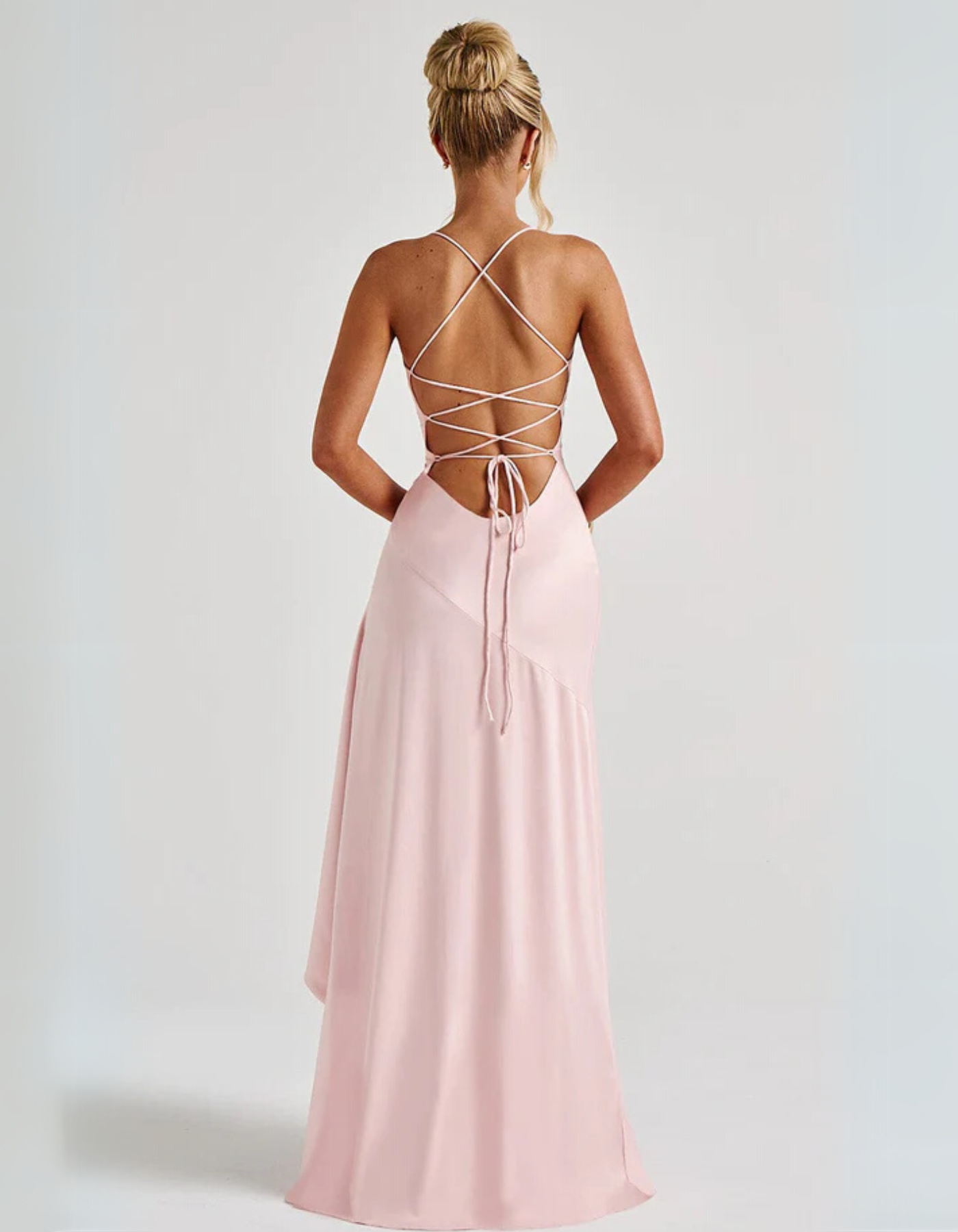 Rosavelle | Nařasený volán Detailní šaty