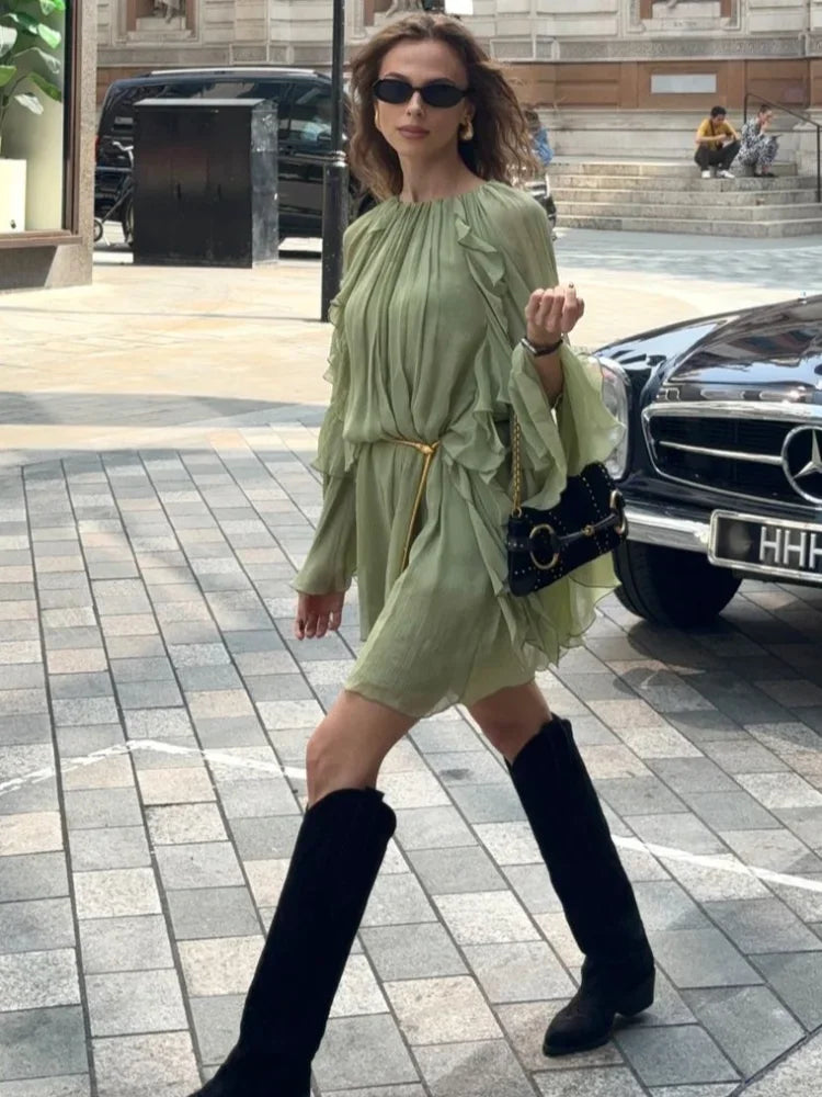 Selene | Snový splývavý šaty