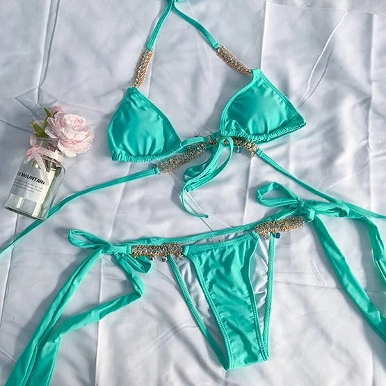 Emily | Bikini s krystalovými kameny