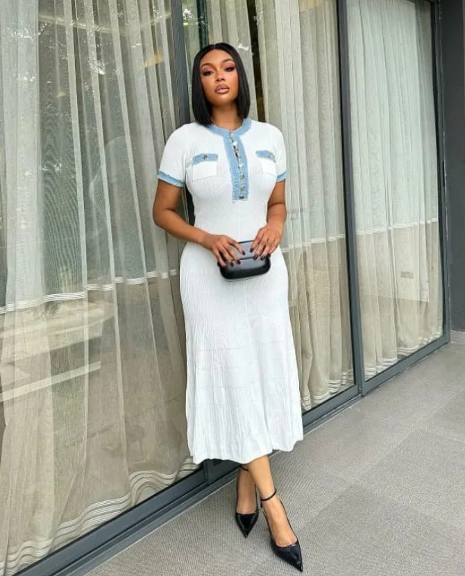 Jocelyn | Maxi šaty s knoflíky