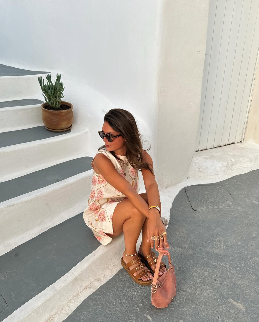 Nicole | Tisk Šaty Bez Rukávů Krátké