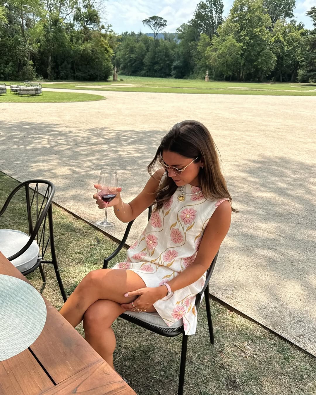 Nicole | Tisk Šaty Bez Rukávů Krátké