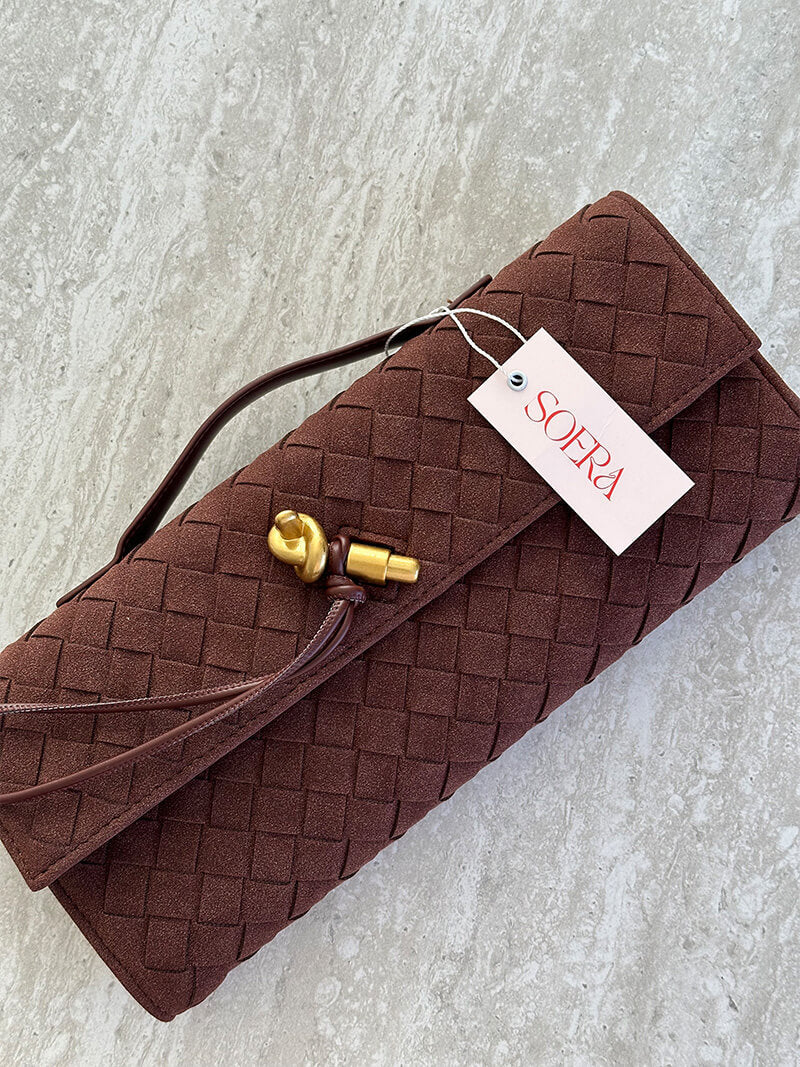 Semišová taška Bianca