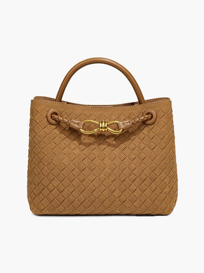 Kabelka Lucia z umělého semiše