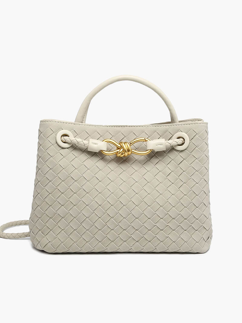 Kabelka Lucia z umělého semiše