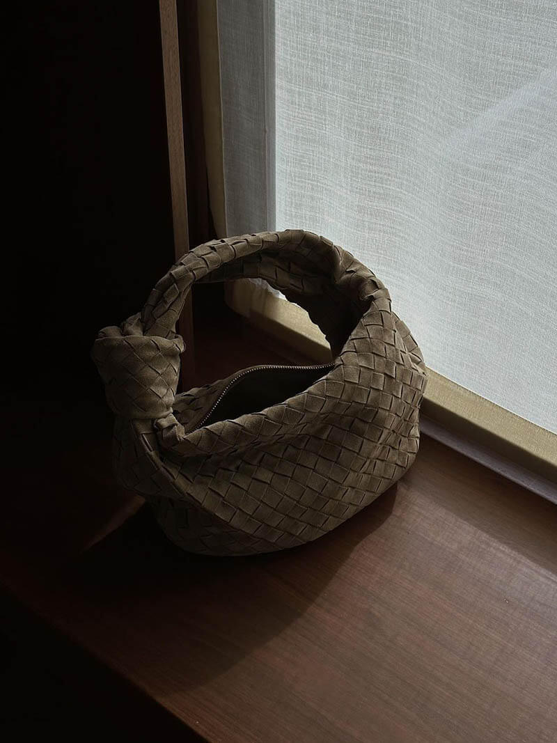 Tkaná taška mini semiš