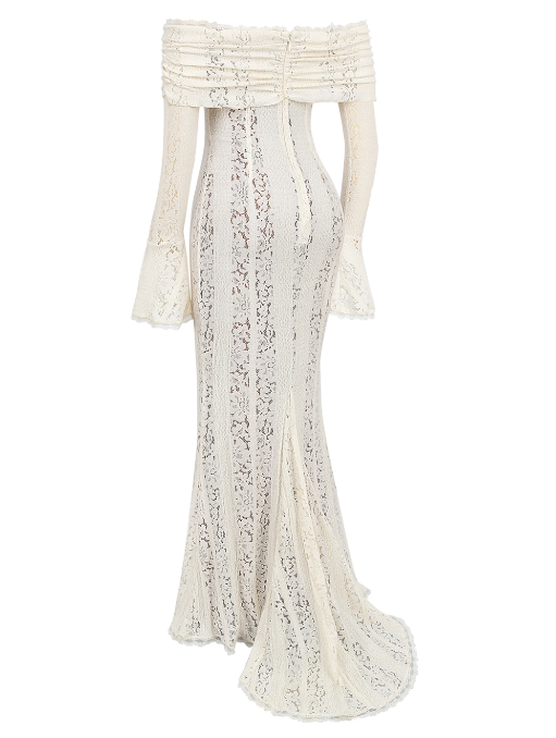 Tiffany Classy Maxi krajkové šaty