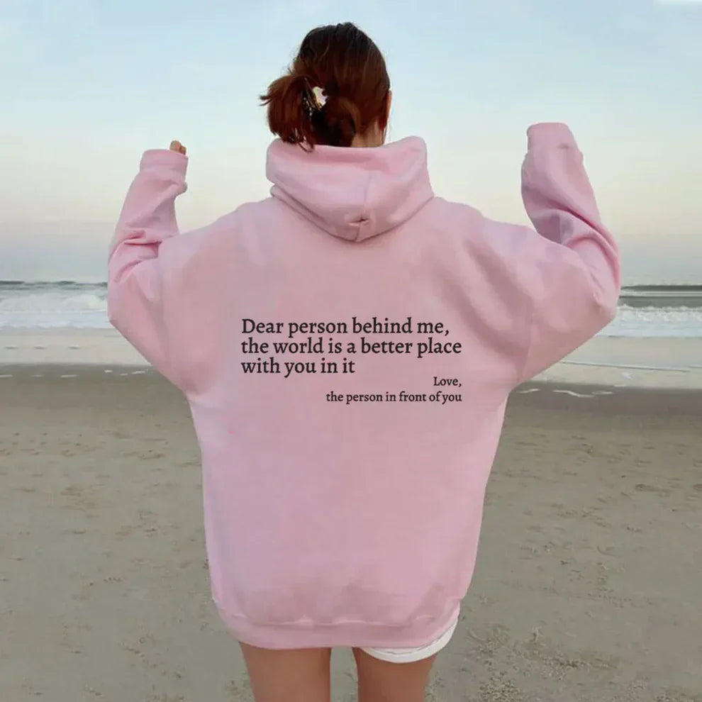 1+1 FREE Dear Person Behind Me (You are enough) Hoodie