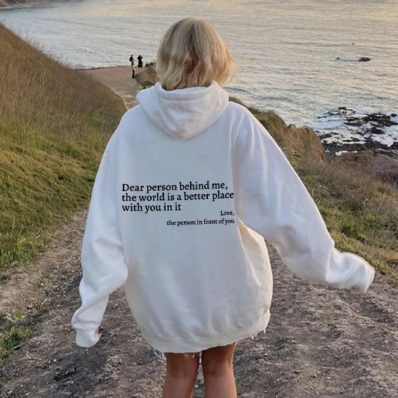 1+1 FREE Dear Person Behind Me (You are enough) Hoodie