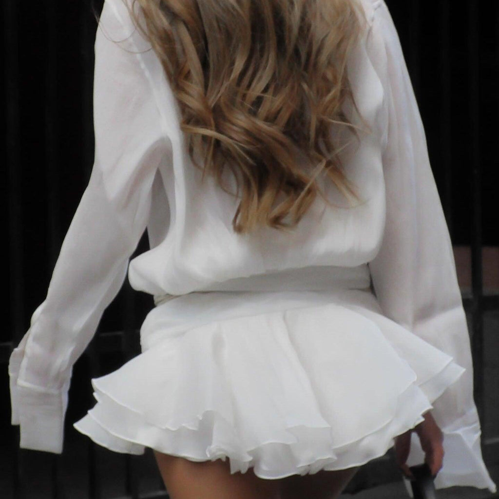 Brynlee | Plisované Mini Šaty