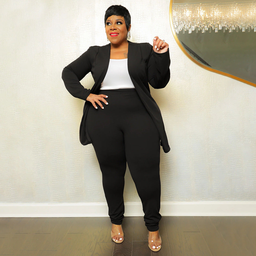 Casual Chic Blazer + Pants set